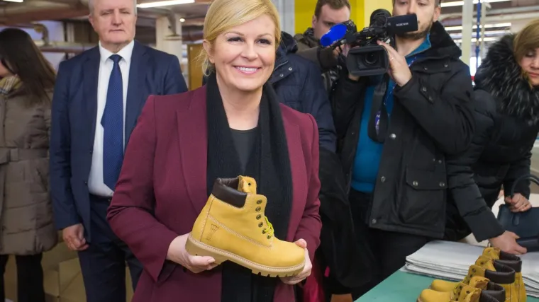 Predsjednica obi&scaron;la pogone 'Borova': 'Drago mi je su ljudi u zemlji i inozemstvu prepoznali vrijednost i kvalitetu proizvodnje'