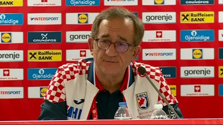 Izbornik Červar na konferenciji nakon utakmice poručio: 'Nema krivca, svi smo skupa izgubili ovu utakmicu'