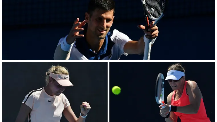 Halep bila na korak od predaje meča, Đoković se vratio uvjerljivom pobjedom