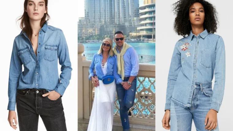 Jako nam se sviđa kako Maja &Scaron;uput nosi traper ko&scaron;ulju za &scaron;etnju Dubaijem pa smo na&scaron;le slične komade