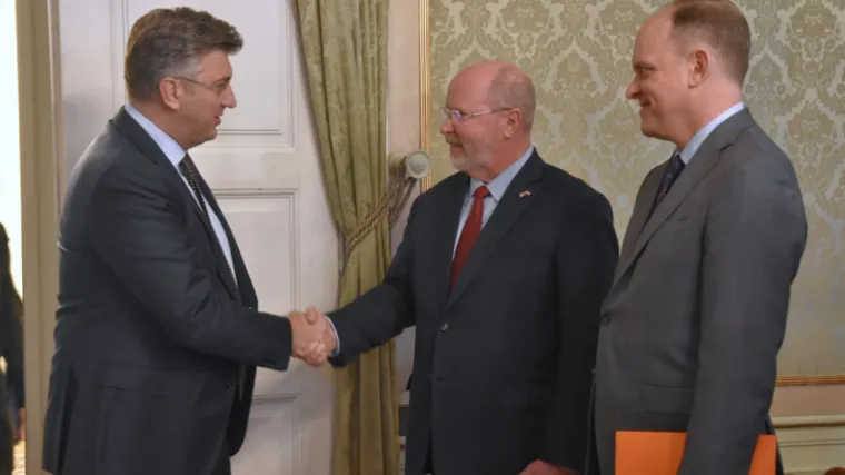 I ovom prilikom se razgovaralo o položaju Hrvata u BiH