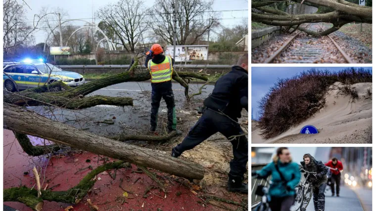 Zbog oluje koja hara poginule su četiri osobe, obustavljeni su letovi: 'Ostanite kod kuće, opasno je'
