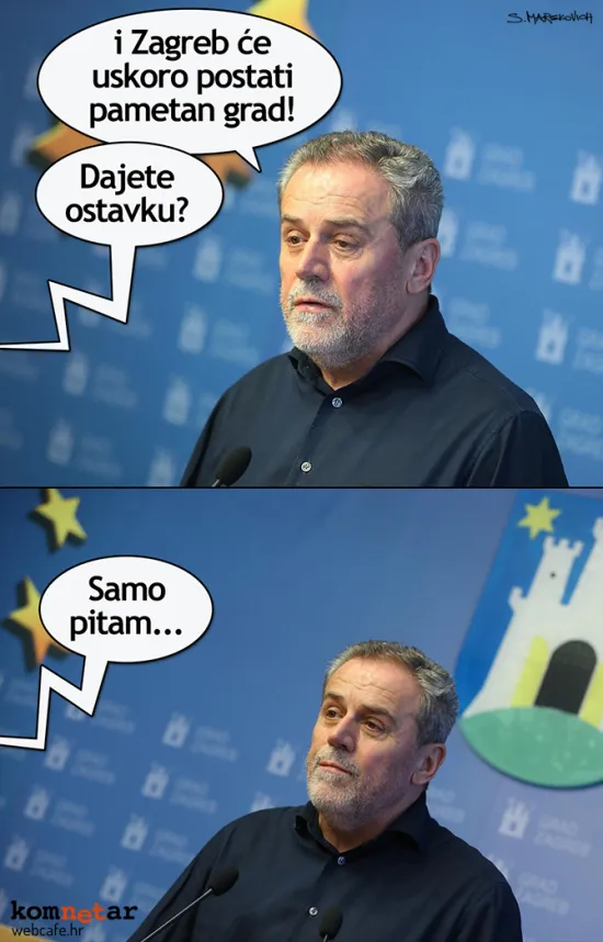 Bandić se malo zaletio