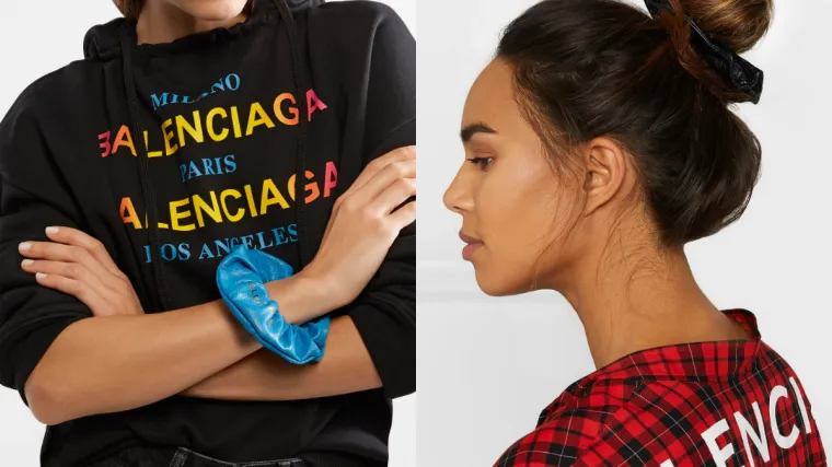Balenciaga prodaje popularnu scrunchie gumicu za kosu za bizarnu cifru, pa smo našle neke i do 150 puta jeftinije