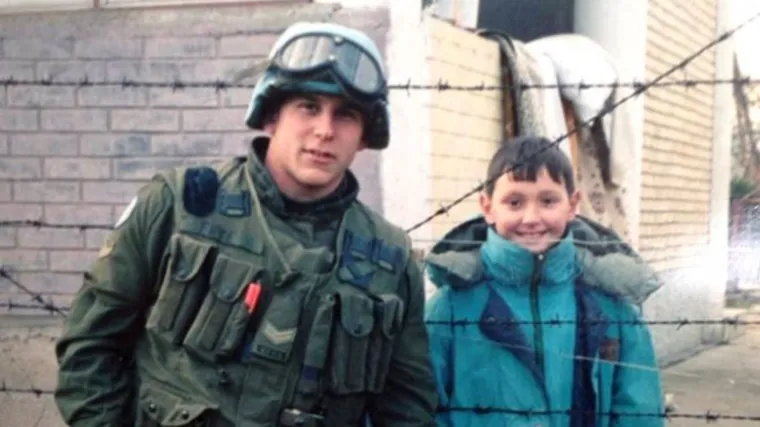 Kanadski vojnik prona&scaron;ao dječaka&nbsp;s kojim se sprijateljio 1994. za vrijeme rata u Bosni