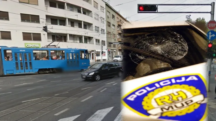 U silovitom sudaru potpuno uni&scaron;ten policijski automobil