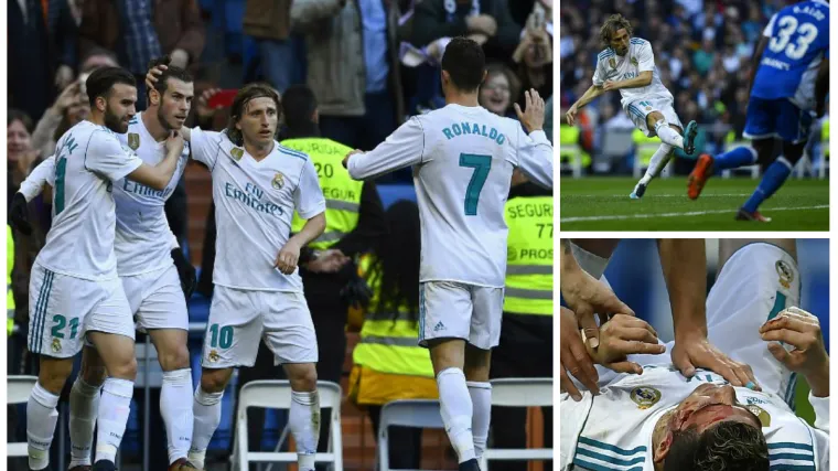 Modrić i krvavi Ronaldo demolirali Deportivo sa čak 7-1