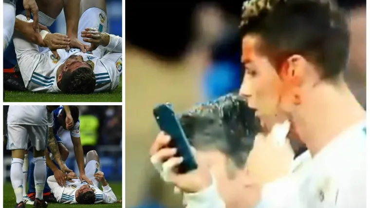 Dobio kopačkom u lice pa uzeo mobitel. Sad mu se svi smiju