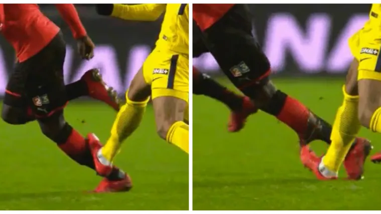 Mbappe zaradio crveni zbog starta za zatvor