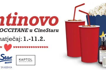 CineStar nagrađuje 10 parova povodom Valentinova