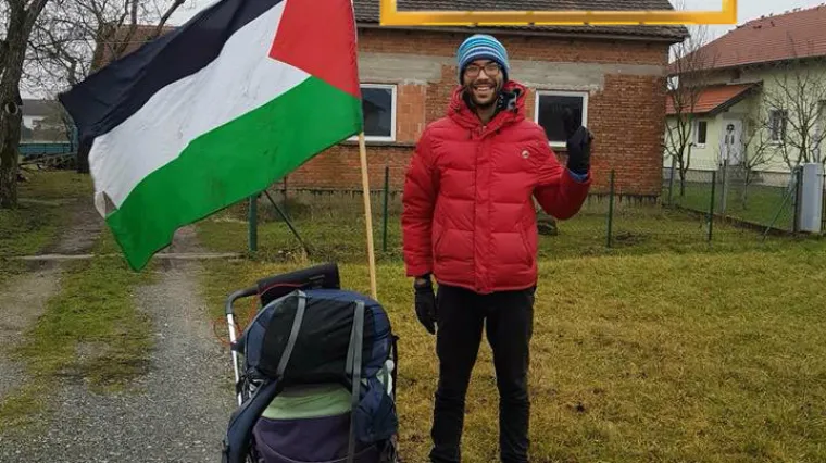 Pet tisuća kilometara 'upornosti': &Scaron;veđanin pje&scaron;ači od &Scaron;vedske do Palestine da bi podigao svijest o kr&scaron;enju ljudskih prava, Pernar ga dočekao u Zagrebu!