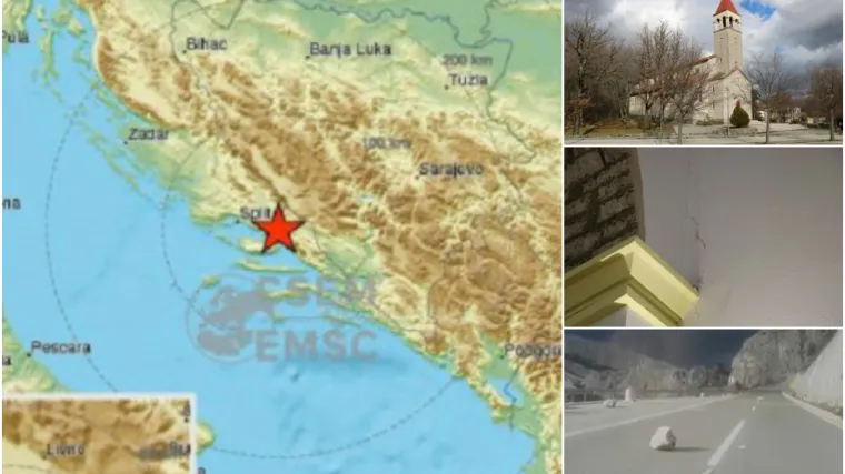 'Na cesti kod Omi&scaron;a se dogodio opasan odron, sve sam snimio'