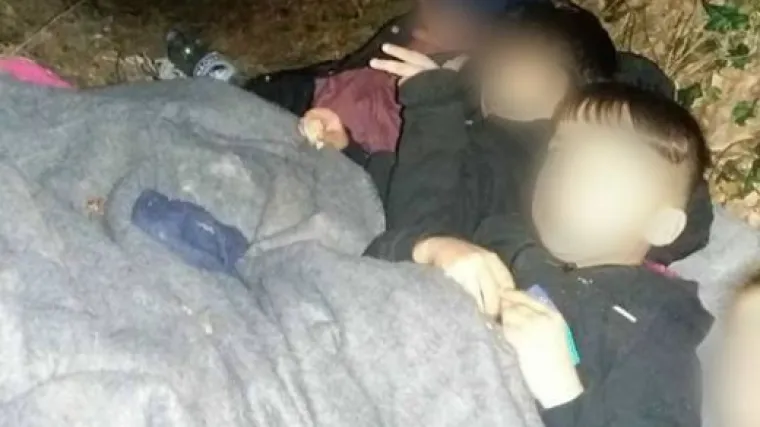 'Djeca su spavala na snijegu': osvanula potresna fotografija imigrantske obitelji kojoj je odbijen azil u RH