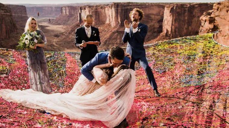 Adrenalin na kvadrat: ovo se zove nezaboravno vjenčanje!
