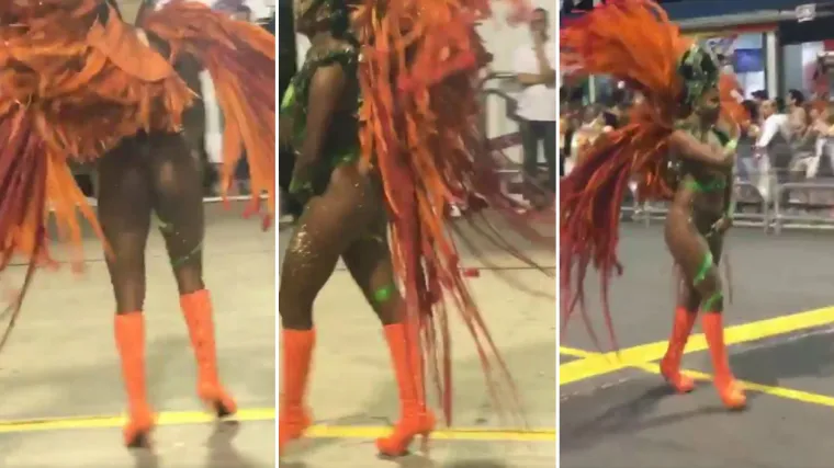 Samo je nastavila plesati, pogledajte kako se sna&scaron;la