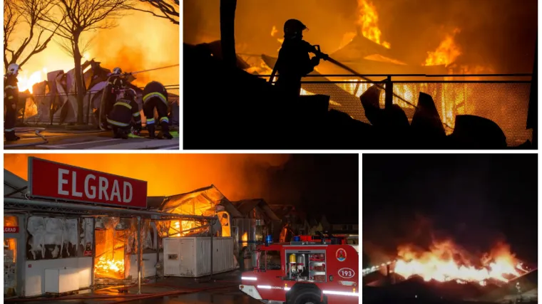 Izgorio veliki centar namje&scaron;taja, vatra progutala pet skladi&scaron;ta