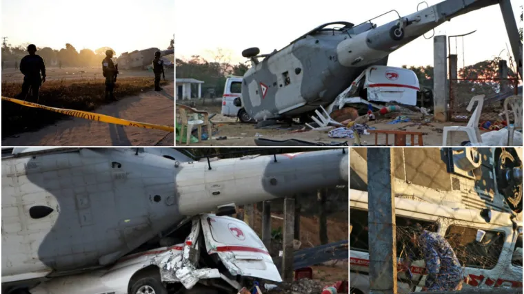 Pao helikopter koji je vozio ministra u potresom pogođenu regiju, poginulo 13 osoba