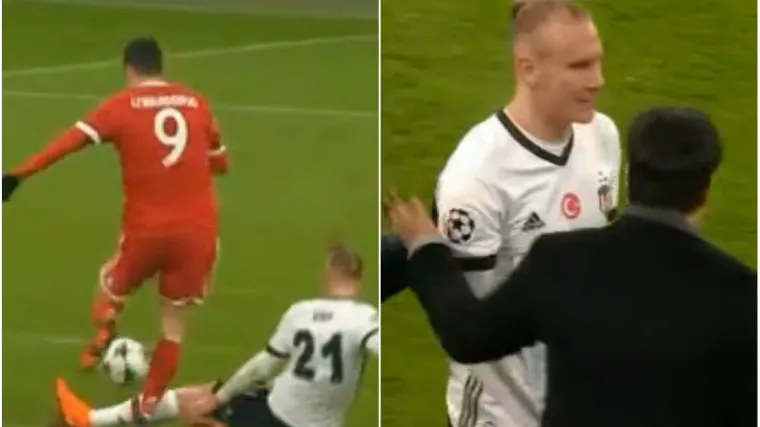 Pogledajte kako je sru&scaron;io Bayernovu zvijezdu u 16. minuti i zaradio izravni crveni
