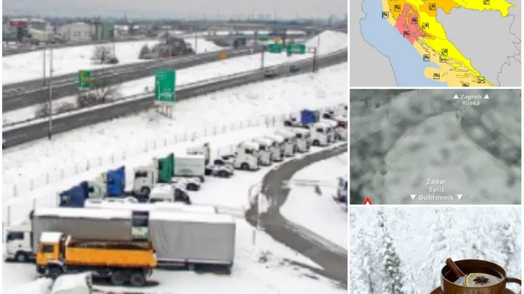 Evo kakvo je stanje diljem zemlje i &scaron;to donose idući dani