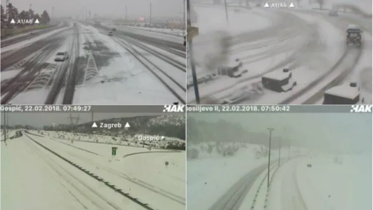 Visine snijega dosežu i metar, a izdano je i crveno upozorenje Meteoalarma