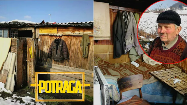 81-godi&scaron;njak živi u potleu&scaron;ici kraj Zapre&scaron;ića bez struje i vode: 'Sam sam si kriv, napravio sam od sebe budalu'