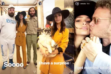 Emily Ratajkowski upravo se udala u divnom Zarinom odijelu od 780 kuna i iznenadila fanove