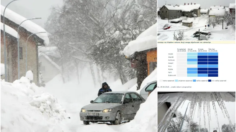 Situacija se dodatno pogor&scaron;ala, vrlo velika opasnost najavljena u &scaron;est hrvatskih gradova