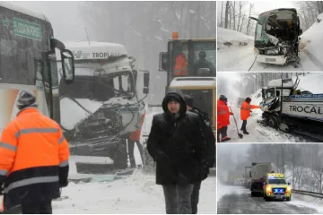 U GORSKOM KOTARU: U sudaru autobusa i kamiona 20-ak ozlijeđenih, vozači su kritično: 'Izvlačili su ih škarama'