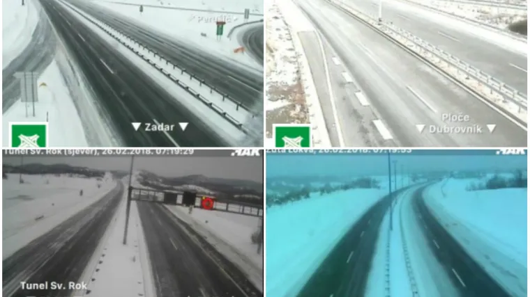 Zatvorene su ceste diljem zemlje