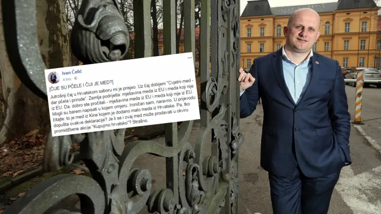 'Jutro&scaron;nji čaj u Saboru mi je prisjeo': HDZ-ovac prozvao stranačkog kolegu zbog meda