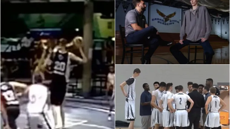 Mladi ko&scaron;arka&scaron; visok je 231 centimetara i zakucava stojeći?!