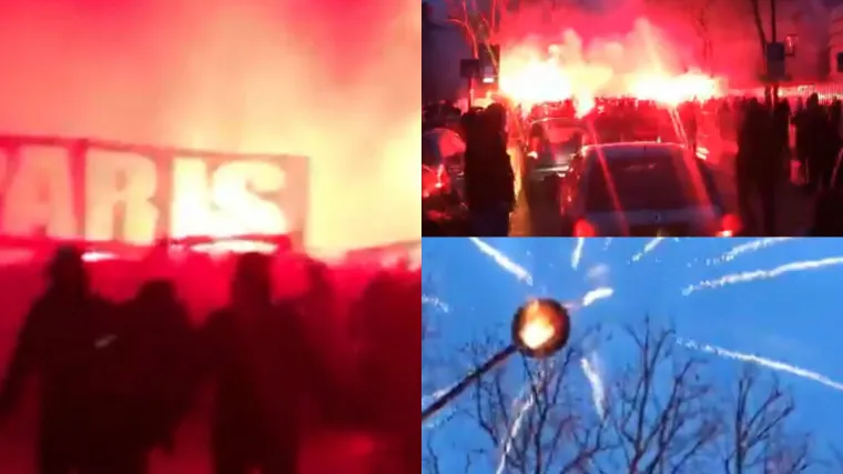 Na ulicama Pariza vlada ludnica