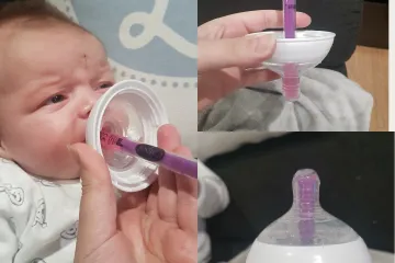 Mama podijelila pametan trik kako da beba popije tekući lijek