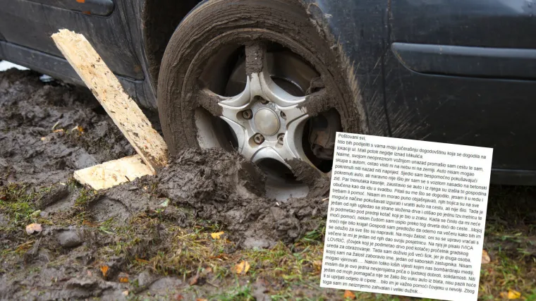 Trojica političara pomogli Zagrepčaninu: 'Nisu se žalili &scaron;to vuku auto iz blata, veliki sam im dužnik'