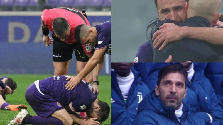 Slike uplakanog Hrvata i slavnog Buffona obilaze svijet