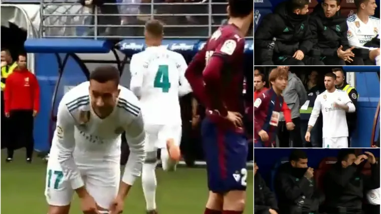 Objavljena je nova snimka - Ramos sprinta s terena zbog velike nužde, Kovačić u nevjerici