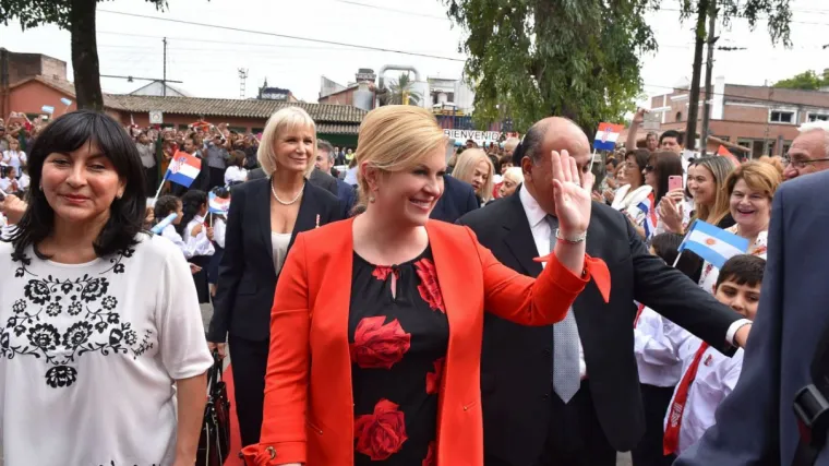 Predsjednica Grabar-Kitarović nastavlja južnoameričku turneju: nakon Argentine stigla u Čile