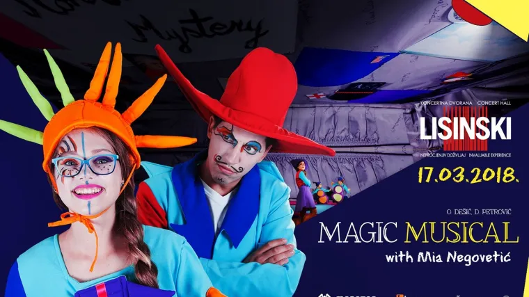 Magic Musical i Mia Negovetić u svojoj prvoj kazali&scaron;noj ulozi ove subote u Lisinskom