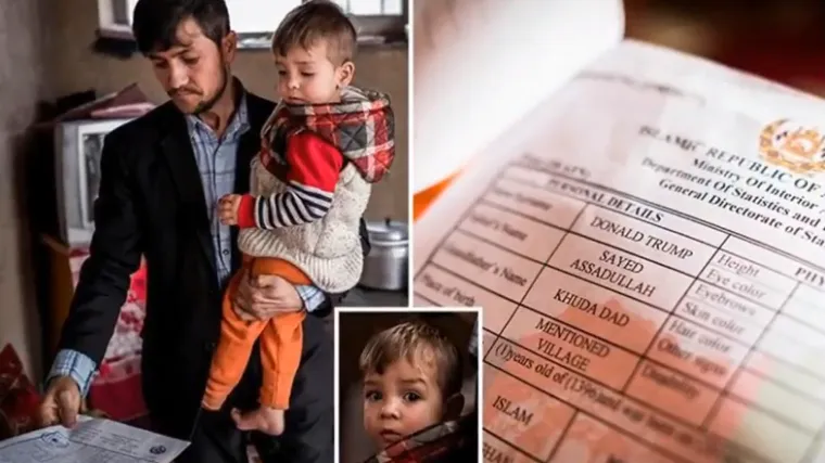 Afganistanska obitelj izgnana zbog sinčića nazvanog Donald Trump
