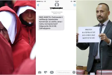 Evo što trebate napraviti ako vas lijevi i desni aktivisti počnu maltretirati sa SMS anketama oko Istanbulske konvencije