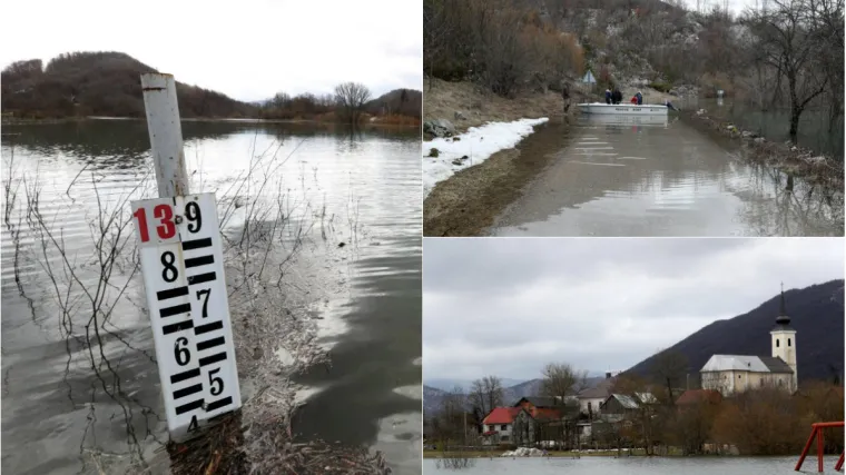 Poplavljena je Kosinjska dolina, voda prodrla u kuće, 600 ljudi ugroženo