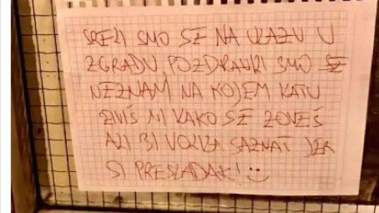 'E, kako si ostavila svoj opis i kontakt, tako će&scaron; se i udati': natpis na zgradi u Splitu pokrenuo komičnu raspravu