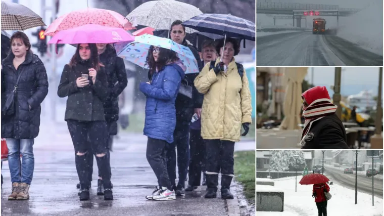 Snijeg je diljem Hrvatske počeo padati jo&scaron; sinoć, a početkom tjedna stiže jo&scaron; jedno neugodno iznenađenje