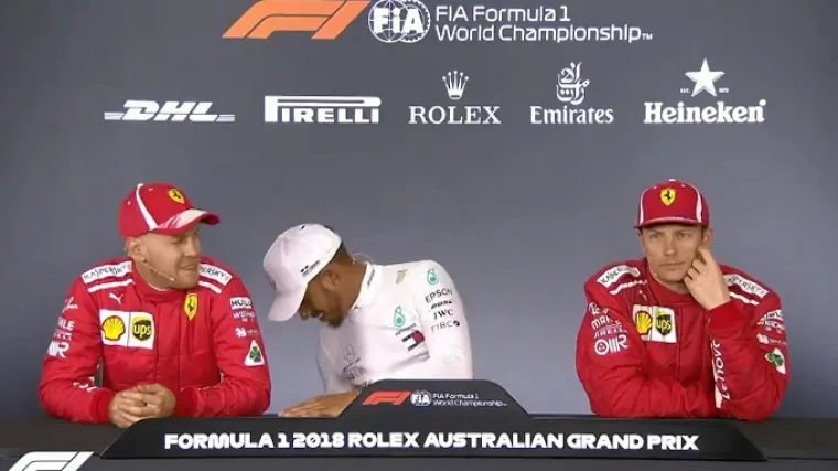 Dok su se Hamilton i Vettel smijali, Räikkönen je samo opravdao nadimak