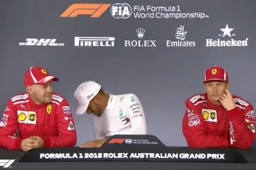 Dok su se Hamilton i Vettel smijali, Räikkönen je samo opravdao nadimak