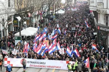 Ozbiljne optužbe na račun Božinovića: 'Ministar je naložio izvješće s manjim brojem prosvjednika!'