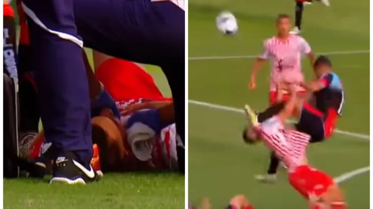 Roditelji s djecom bježali sa stadiona, igraču protivnik unakazio lice kramponima