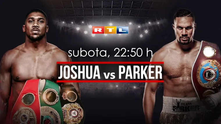 Boksački spektakl na RTL Televiziji: od 23 sata pratite okr&scaron;aj Anthonyja Joshue i Josepha Parkera