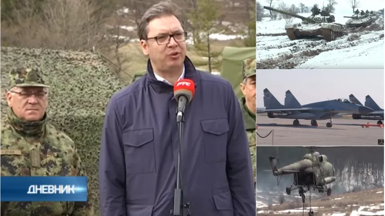 Velika vojna vježba s 900 vojnika, tenkovima, helikopterima i MiG-ovima