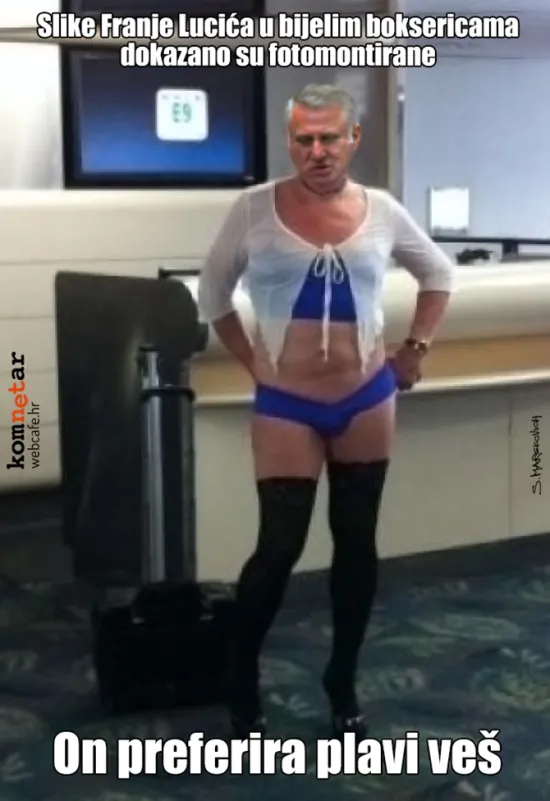 Sve je to montirano!